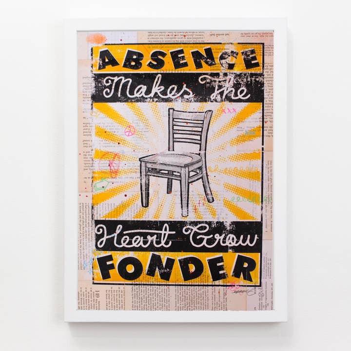 Impression artistique Heart Grow Fonder pour la vente par Evermade