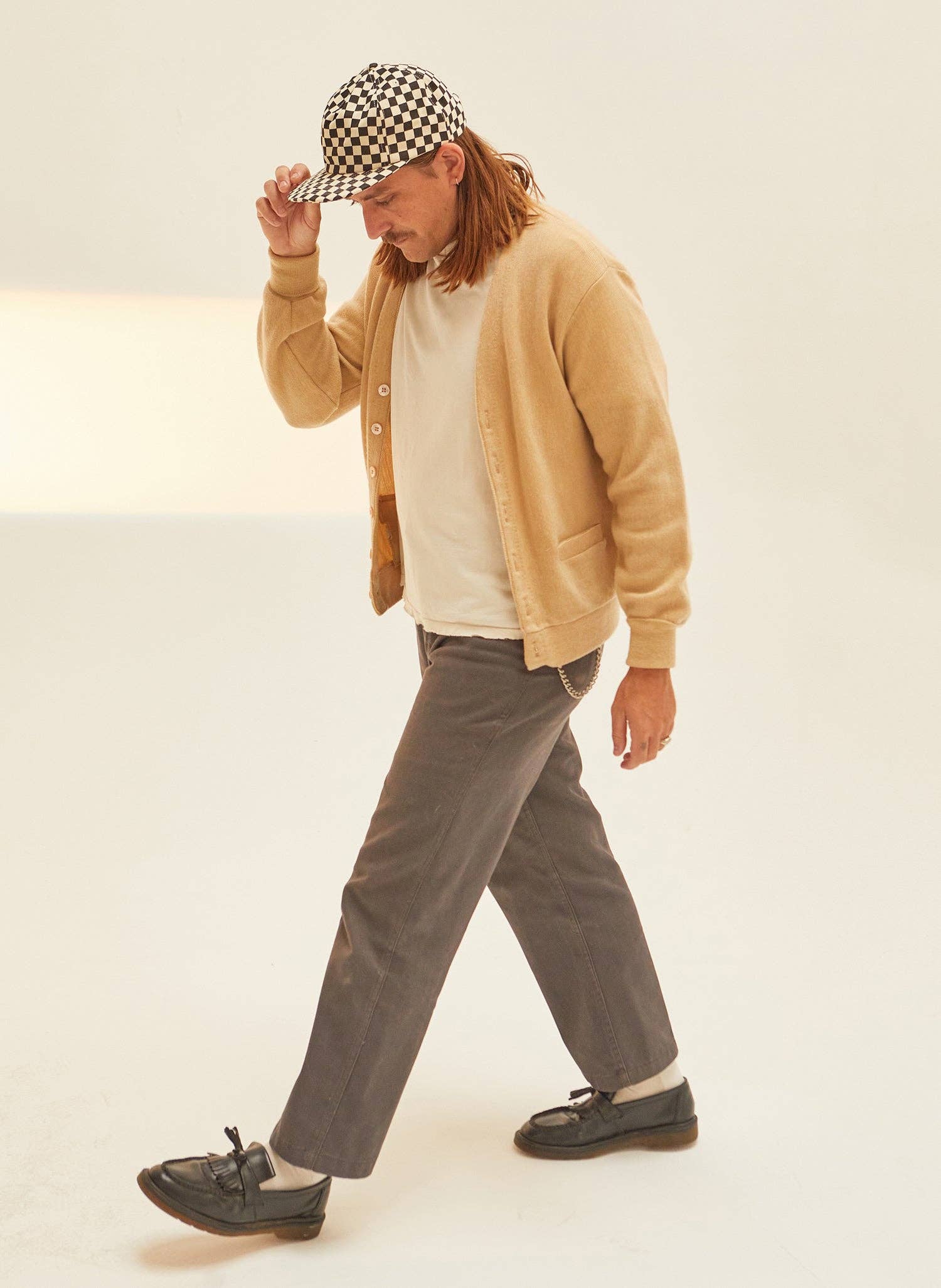 Weld Mfg. - Wholesale Flat Brim Cap - Unisex - Checkerboard Field Trip Hat™4