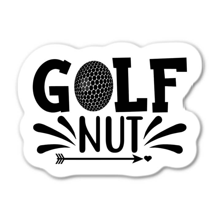 Golf Nut for wholesale by Stick-It Expressions