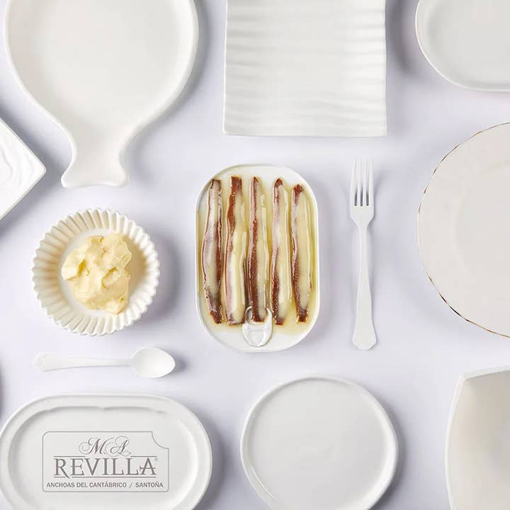 Made in Spain - Wholesale Tinned Fish - Anchovies M.A. Revilla – Butter tin 50g1