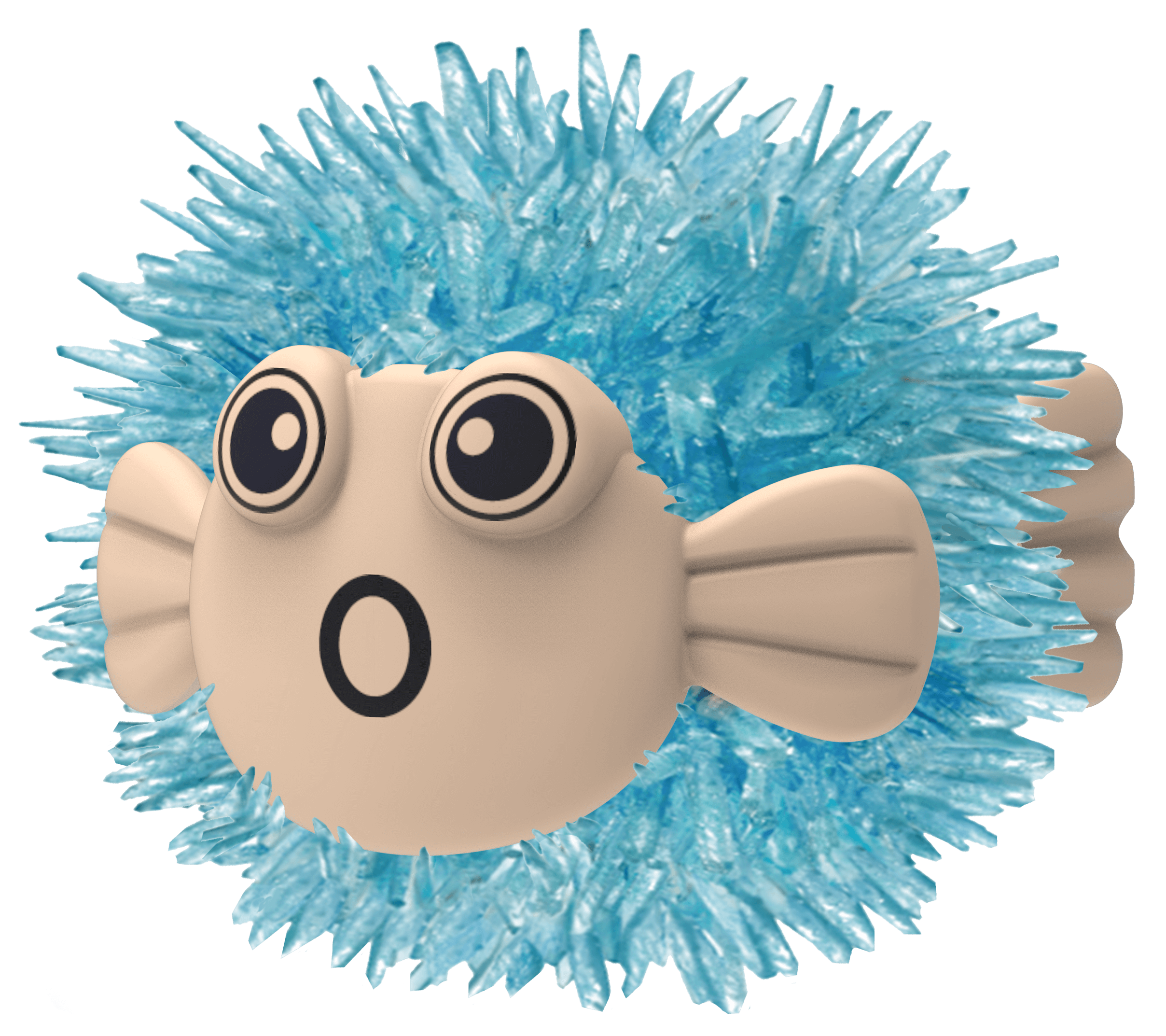 TEDCO Toys - Wholesale Classic Toy - Kids - Crystal Puffer Fish Blue0
