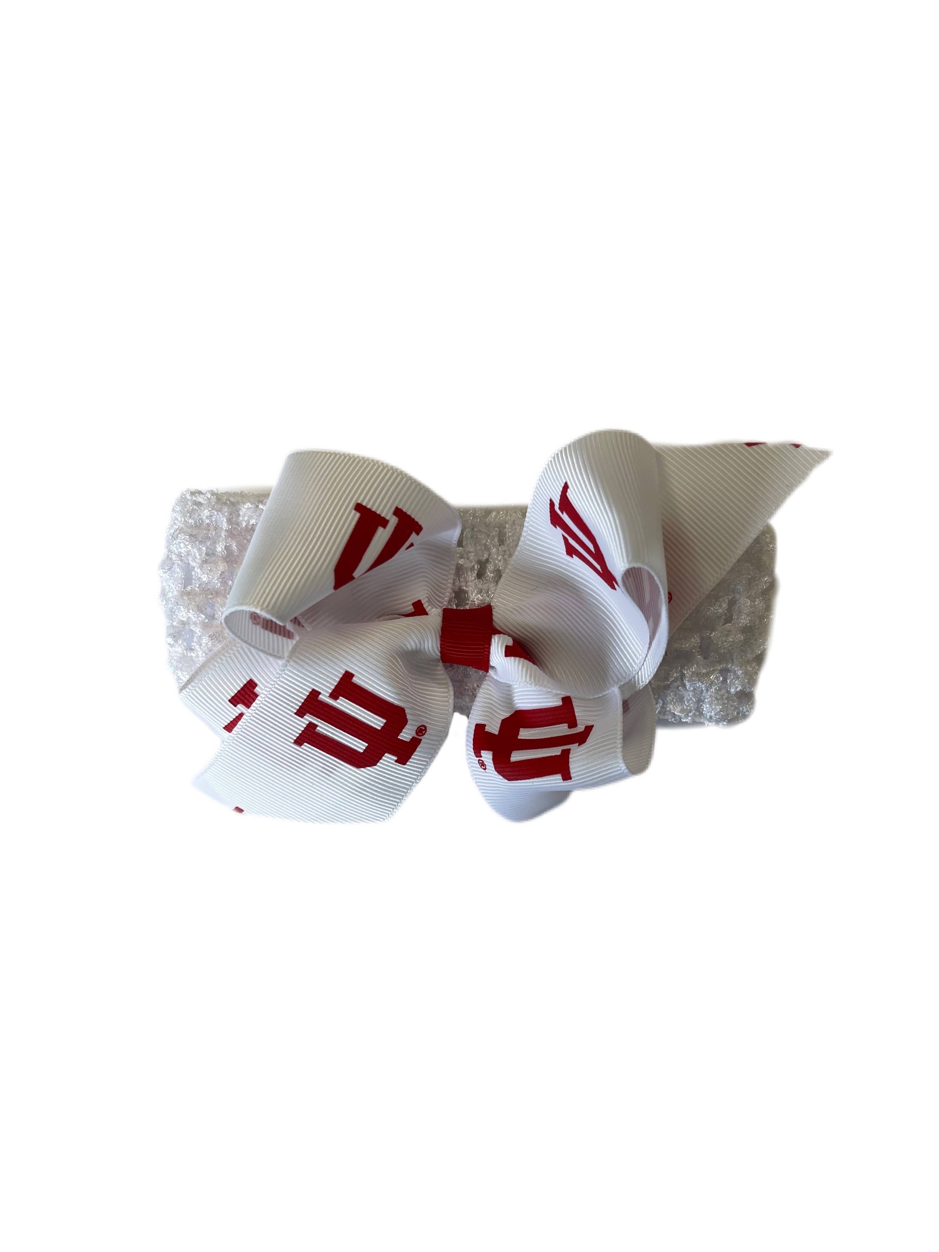 USA Licensed Bows and Accessories – wholesale Fashion headband – women's – Crochet Headband W/ Junior Bow #2681