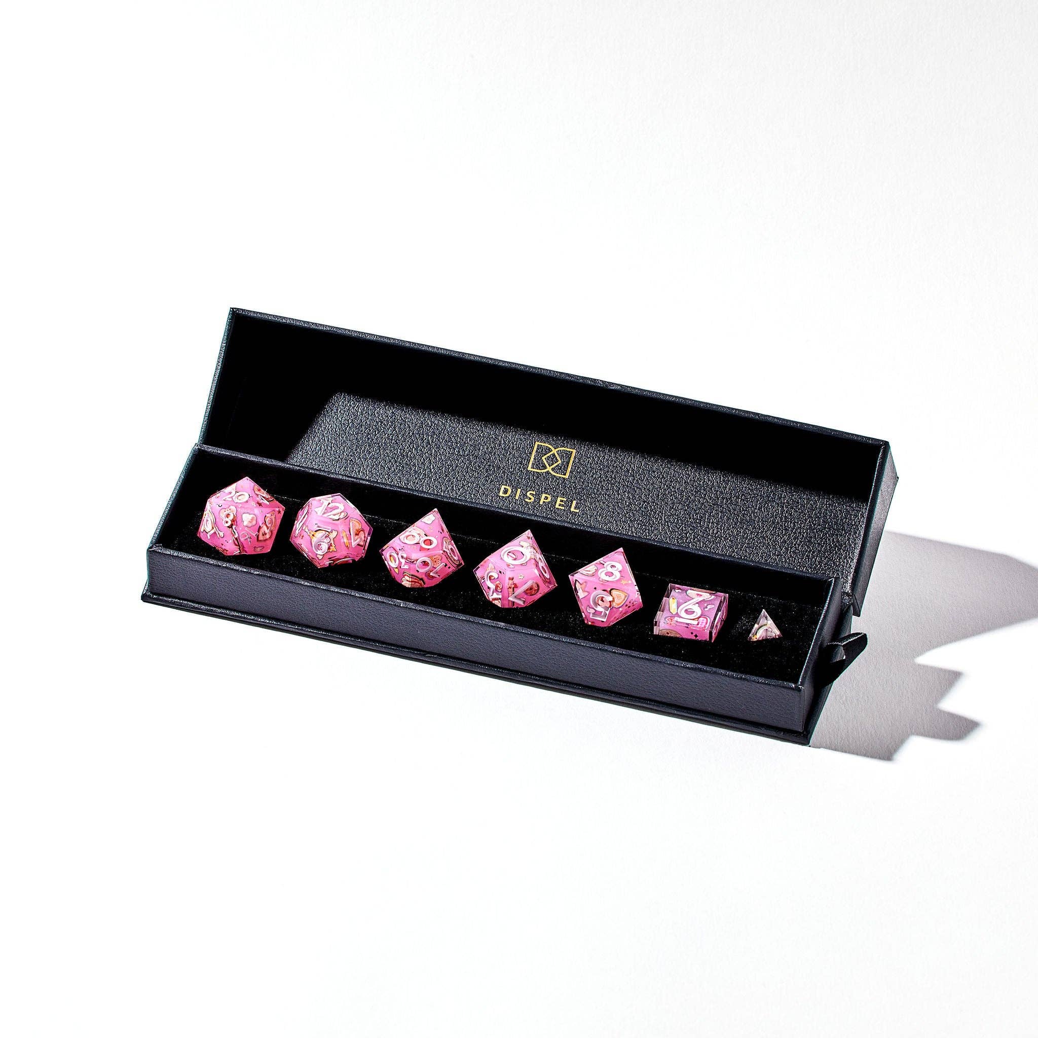 Dispel Dice - Vendita all'ingrosso Dadi - Iconico set di dadi Magical Girl da 7 pezzi3
