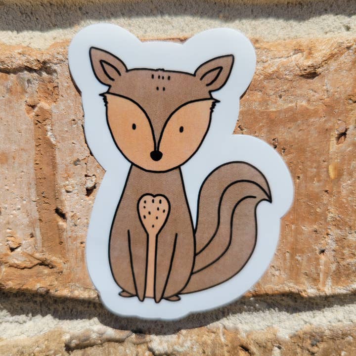 Autocollant vinyle laminé résistant à l'eau de 3 pouces pour la vente par Kodaandmom