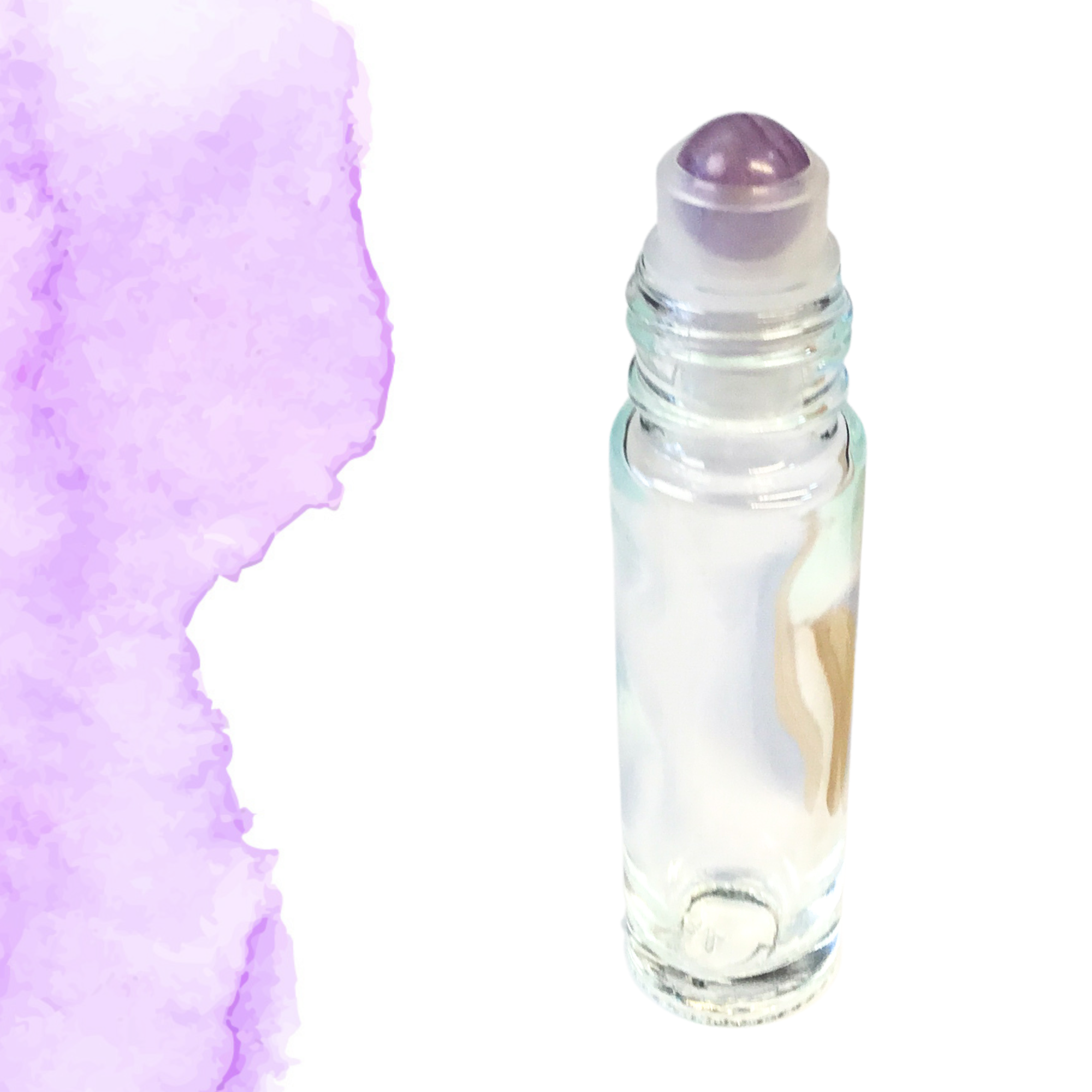 Essential Wellness - Body, Mind, Spirit - Wholesale Essential Oil Roll-On - AMETHYST Gemstone Rollerball Inserts   2