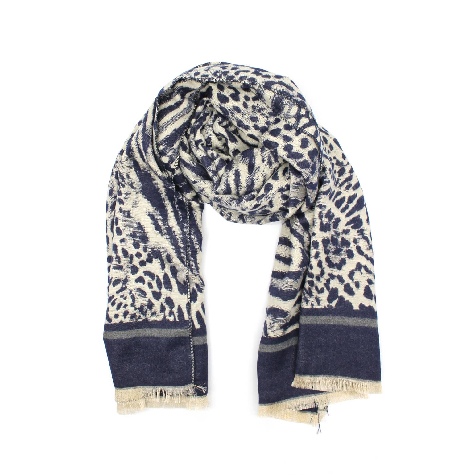 Vimoda – Engroshandel Tørklæde - Dame – Dyreprintet tørklæde3