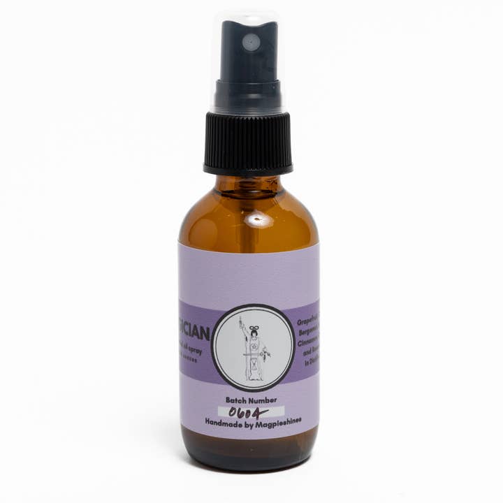 Aromaterapi Mist - 2 oz „The Magician“ | Æteriske olier for engroshandel hos Magpieshines