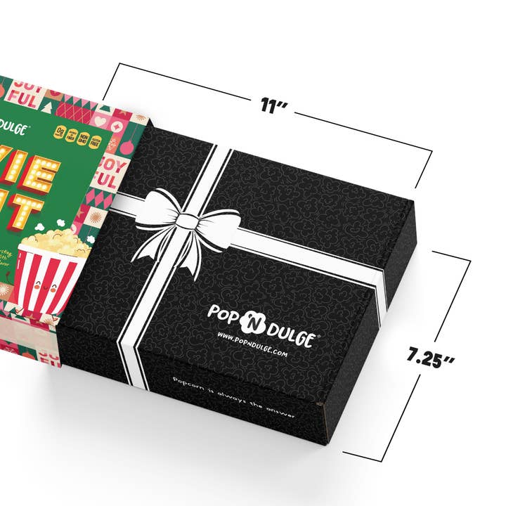 Pop 'N Dulge - Wholesale Popcorn - Christmas Movie Night Gourmet Popcorn Gift Set