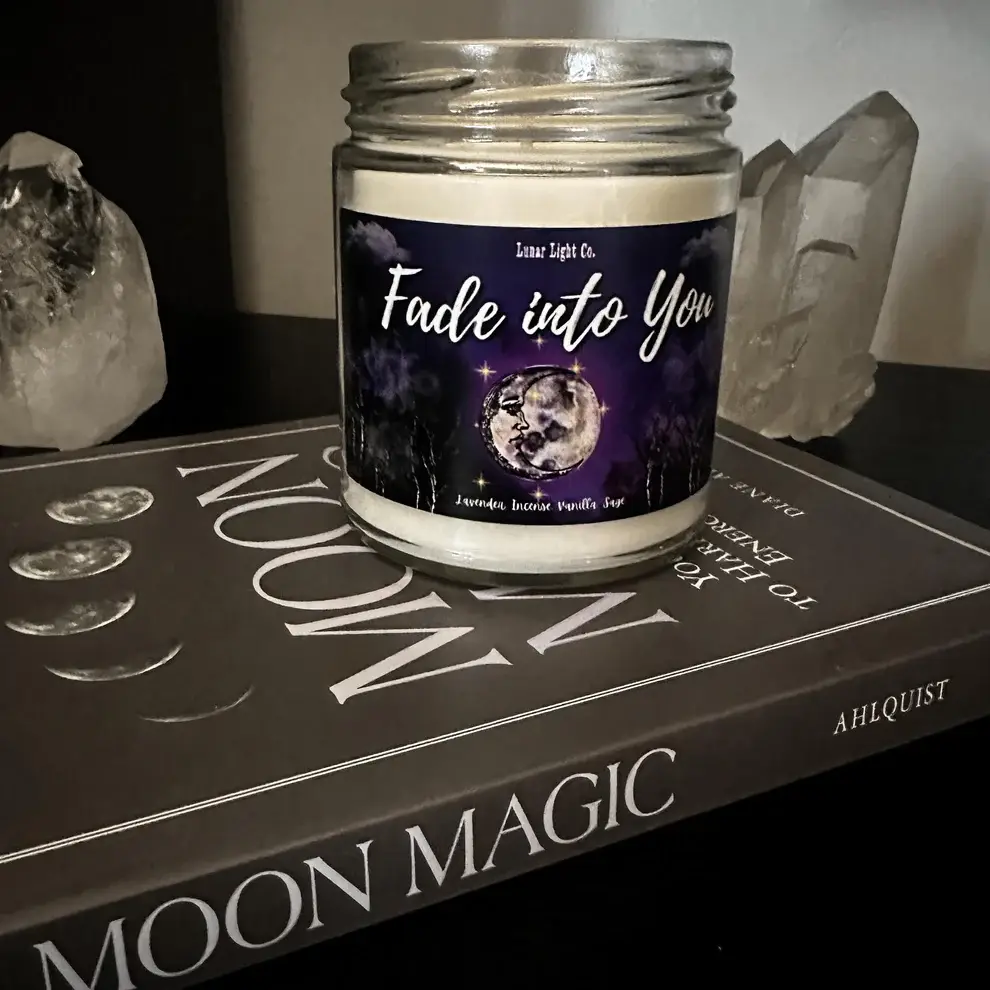 Lunar Light Co. - Wholesale Jar/Filled Candle - Fade into You - Mazzy Star 90's Candle2