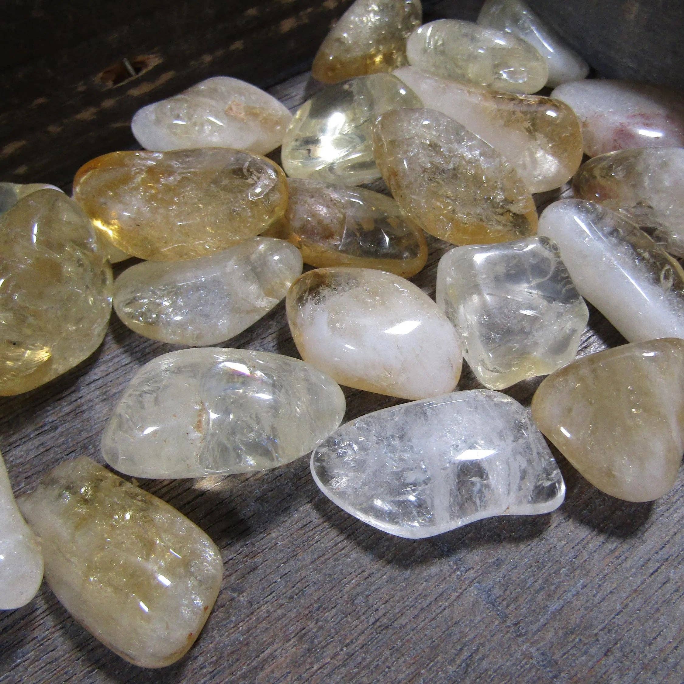 Keystone Crystals - Wholesale Spiritual Stone/Crystal - Citrine Tumbled Stones Wholesale – Sold by the Pound4