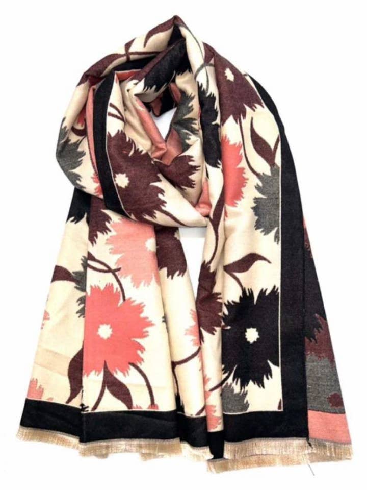 Winter scarf HH-207 for wholesale by LINETA