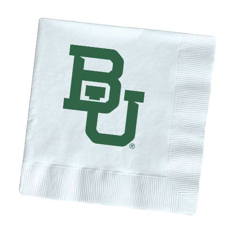 Baylor Logo Napkins for wholesale by Sassy Cups
