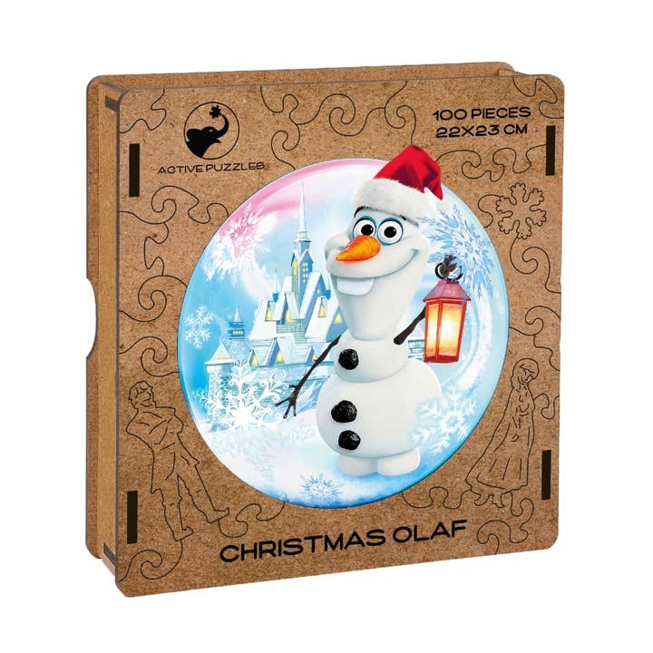 ACTIVE PUZZLES - Wholesale Puzzle - Kids - Inspired by Olaff Wooden Puzzle0