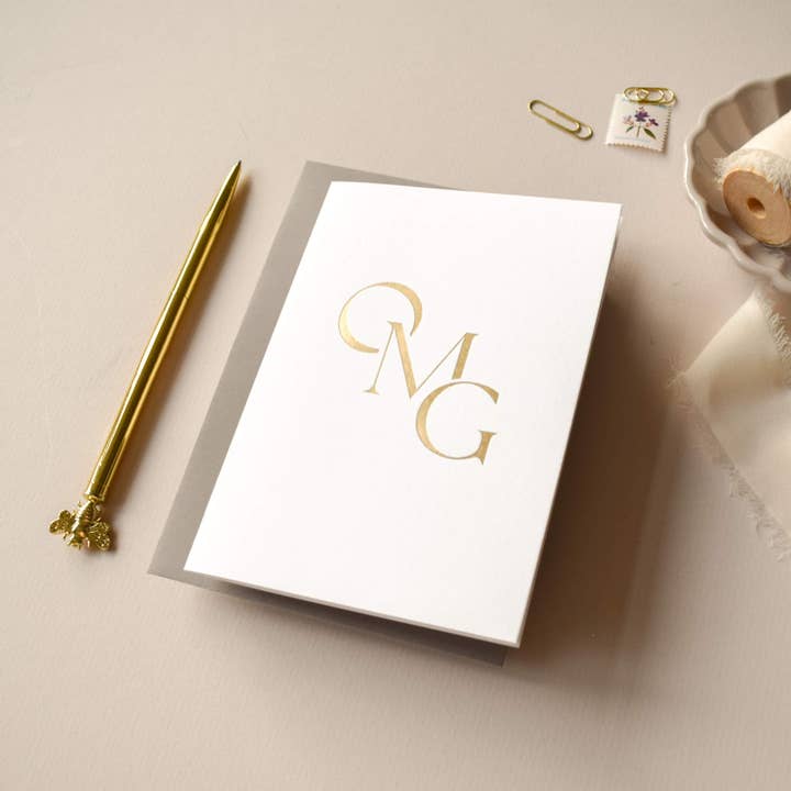 OMG Congratulations Card for wholesale by Jennifer Tune