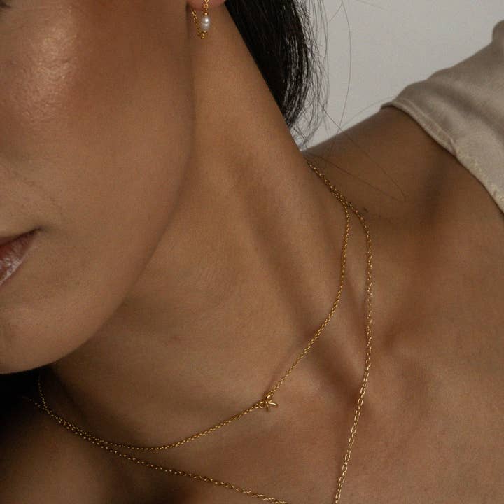 S-kin Studio Jewelry - Wholesale Choker/collar - Dainty Bow Choker Necklace4