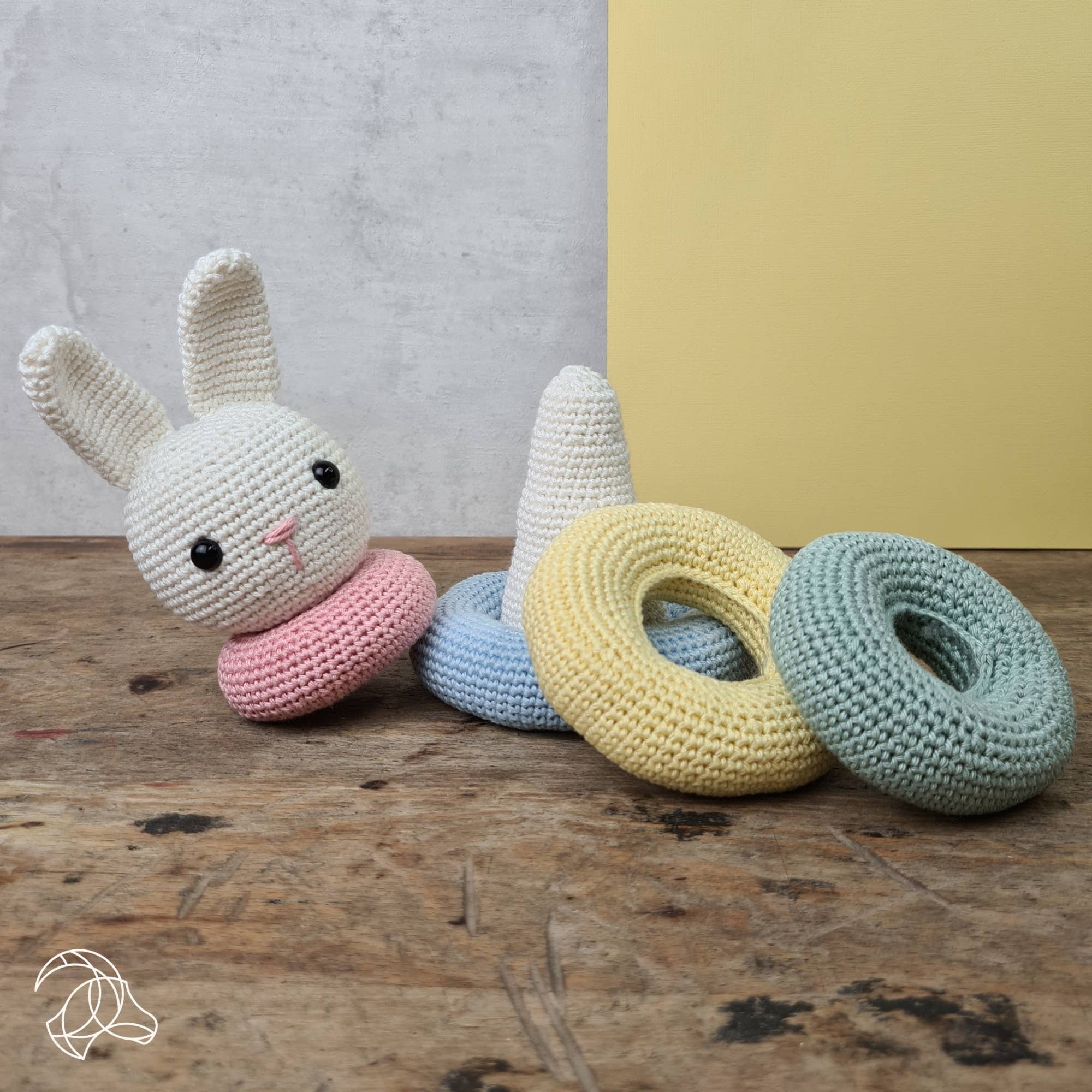 Hardicraft USA - Wholesale DIY Craft Kit - DIY Crochet Kit - Stacking Bunny1