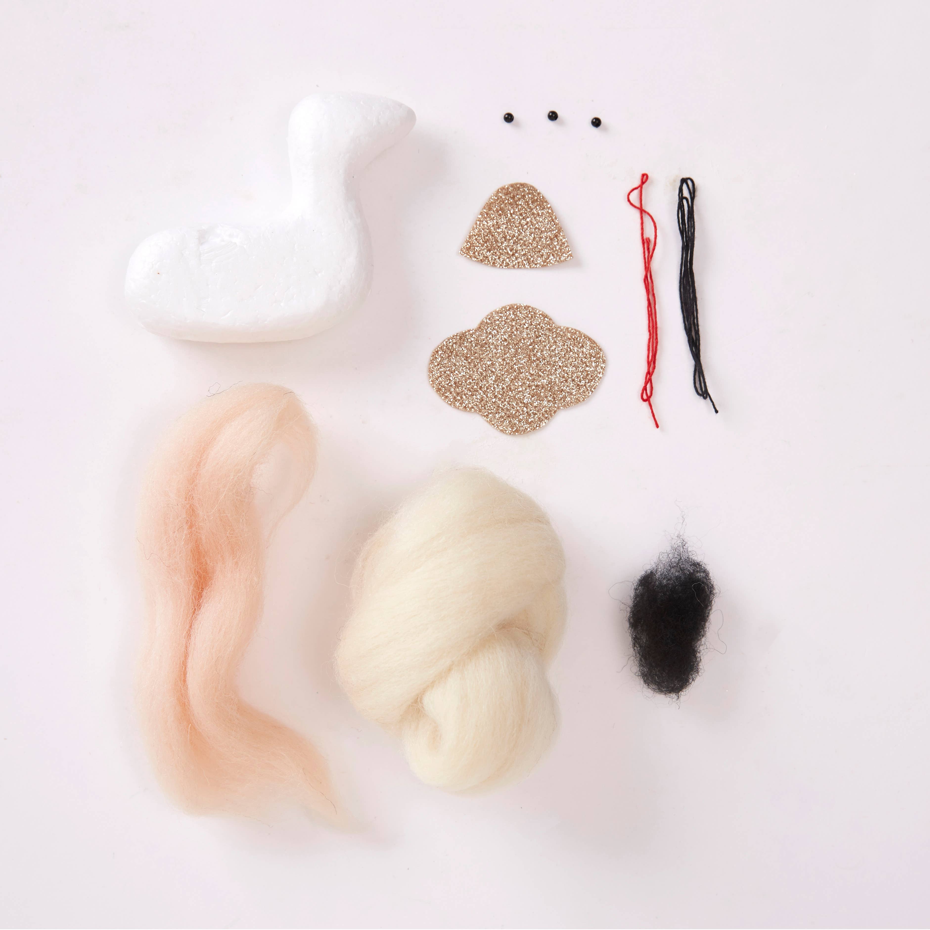 West Design Products - Wholesale DIY Craft Kit - Simply Make Needle Felting Kit -  Unicorn1