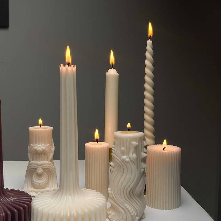 Ronaja Home - Wholesale Pillar Candle - Column Candle Set1