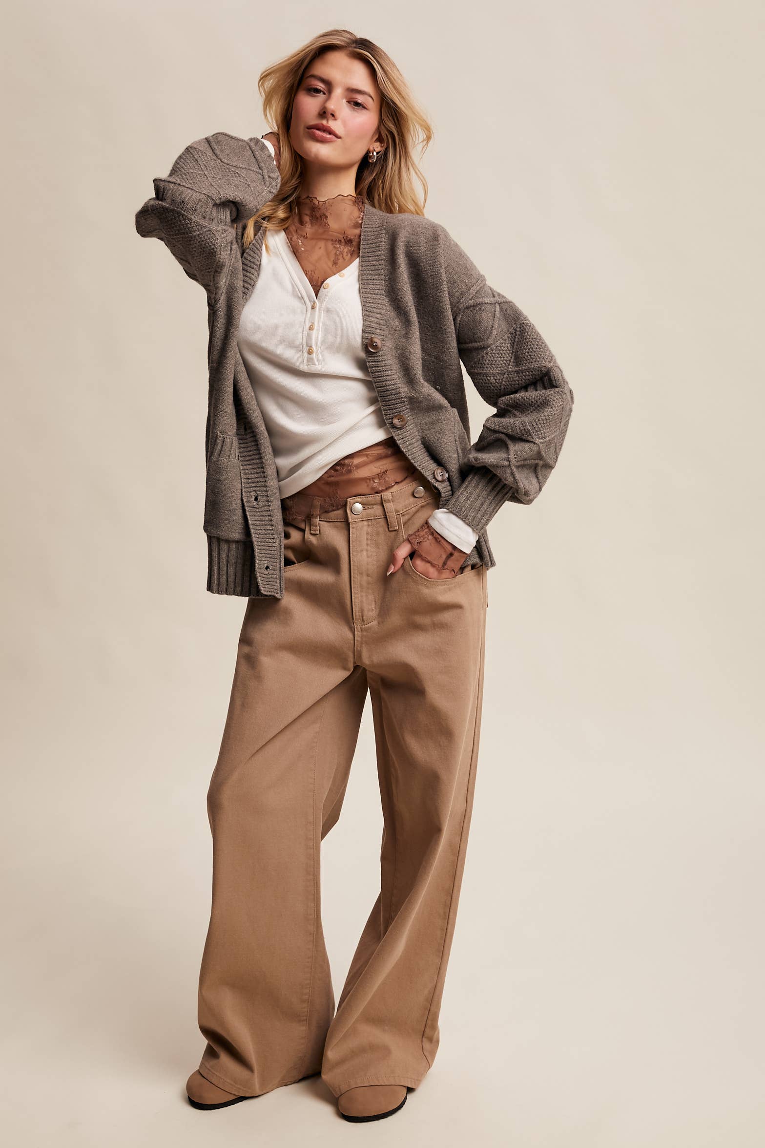 Listicle - Venta al por mayor Vaqueros - Mujer - Pantalones vaqueros de pierna ancha de colores22