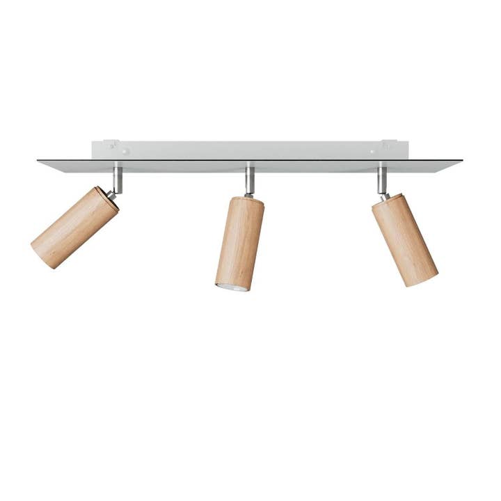 3-spotlight lamp with Tub-E14 lampshade and Rose-One XXL rectangular for wholesale by LIGHTINUP S.R.L.