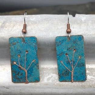 Pendiente Los Árboles para venta al por mayor de Moondance Artwork