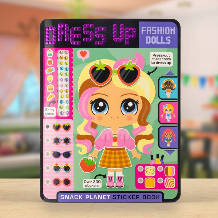 Dress Up Fashion Dolls Snack Planet for wholesale by Make Believe Ideas