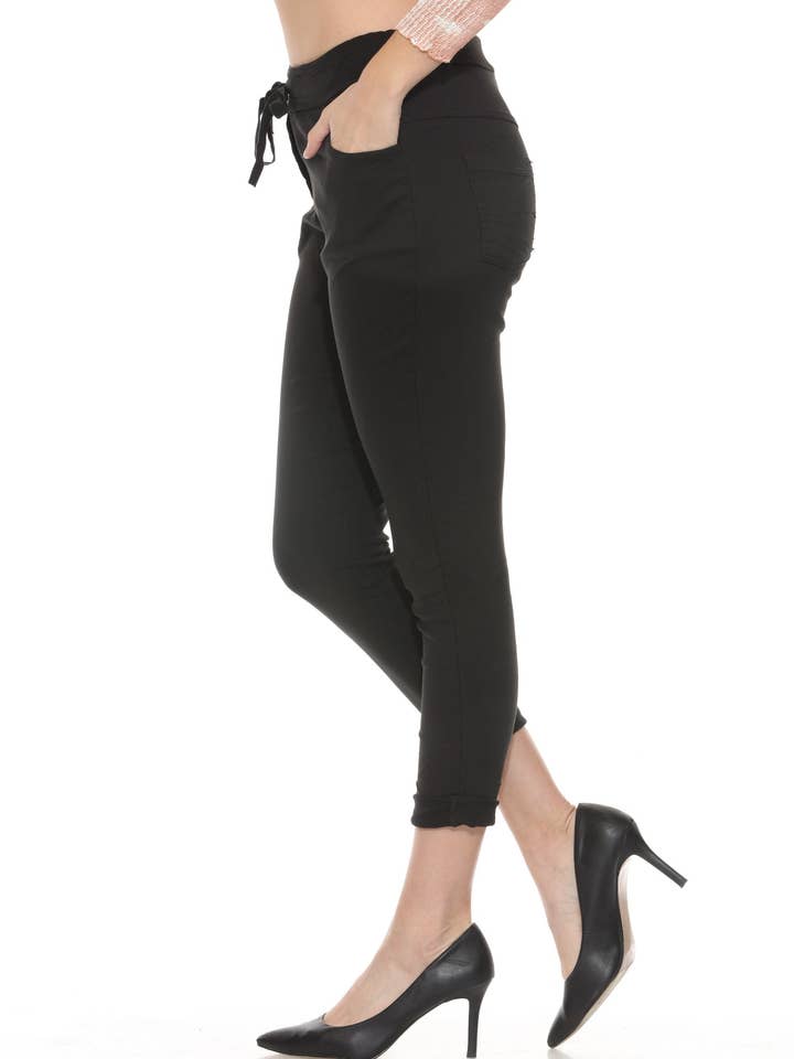 Pantaloni Elasticizzati PLUS Solid per la vendita all'ingrosso da parte di Marisima by Urban Mangoz