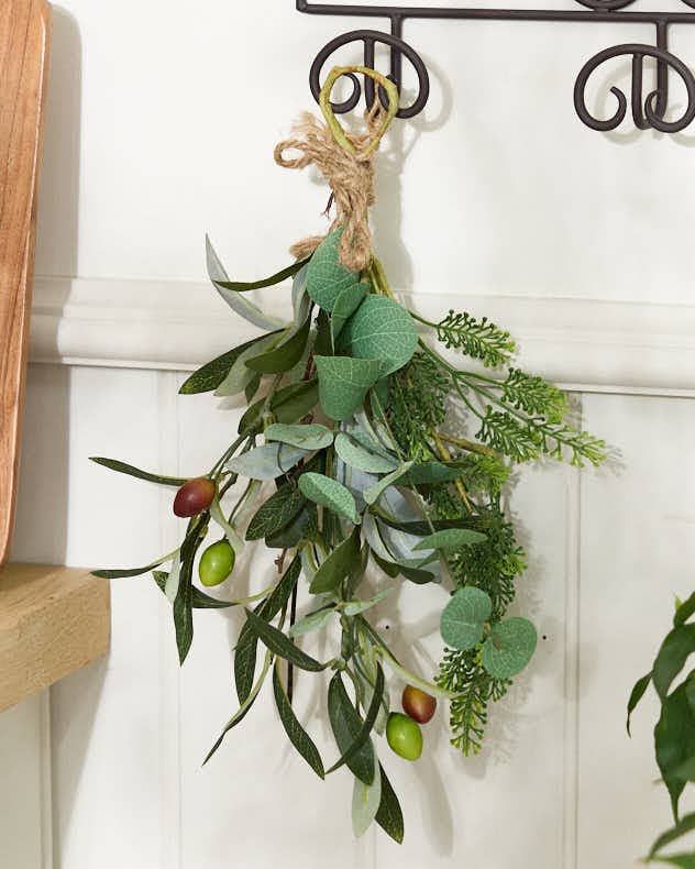 Dibor – wholesale Artificial flowers – Artificial Olive Grove Spray2