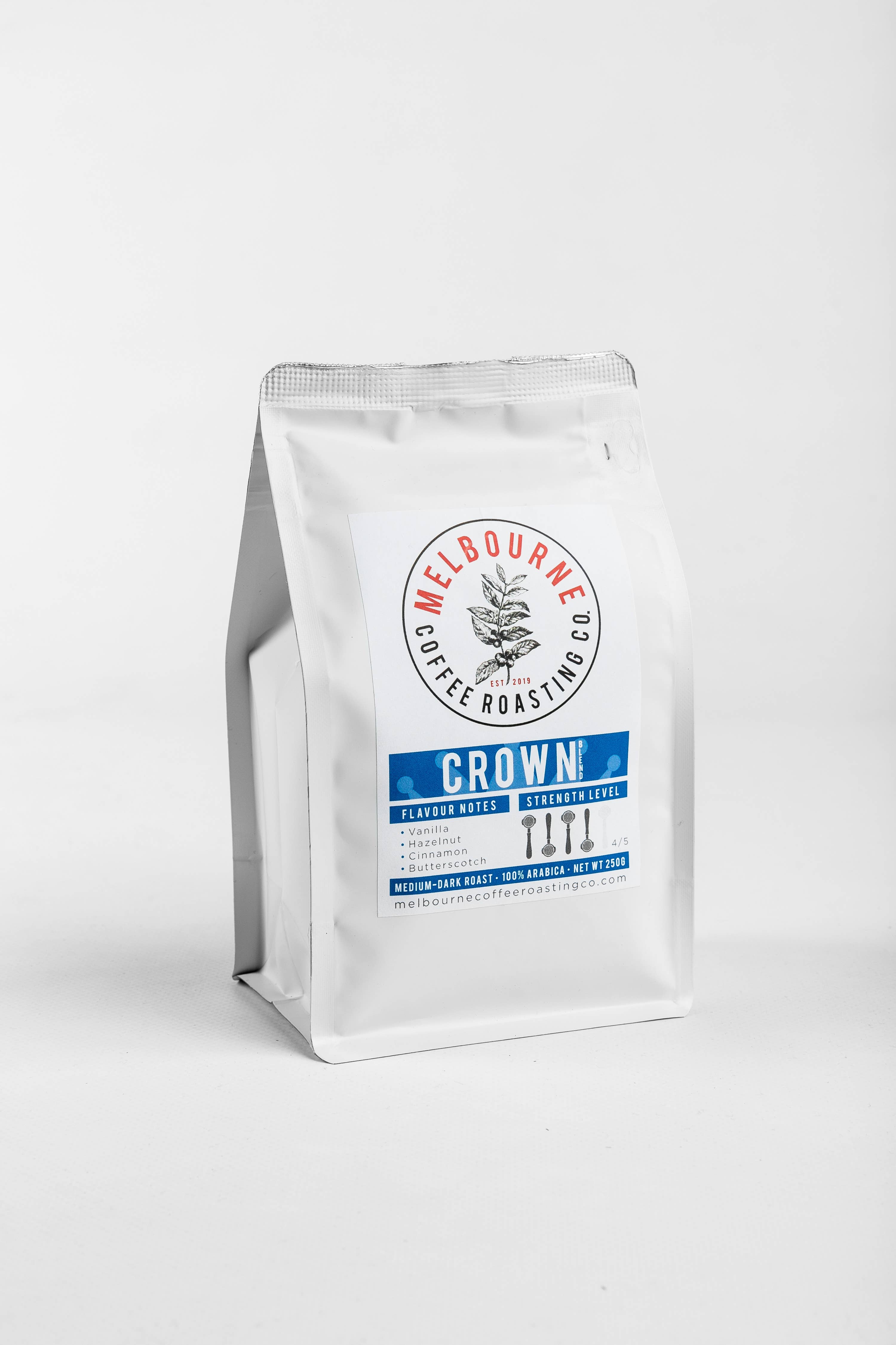 Melbourne Coffee Roasting Co - Wholesale Coffee beans - Crown blend 1
