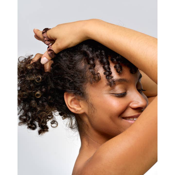 Soinvogue – wholesale Hair tie – Brushworks Skinny Satin Scrunchies - 6 Pack8