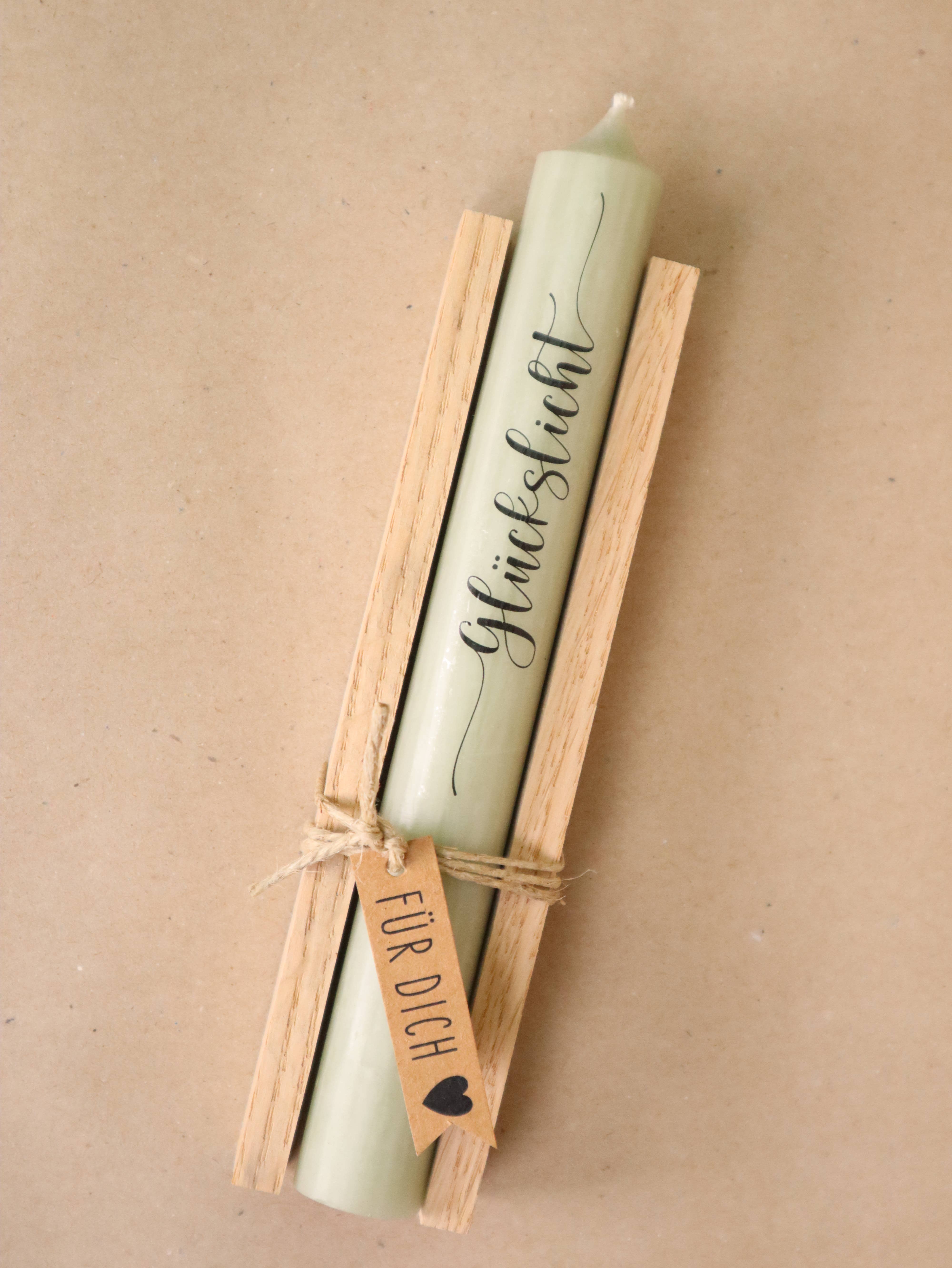 isaMi - Wholesale Tapered Candle/Candlestick - “Glückslicht” candle - best seller gift | women3