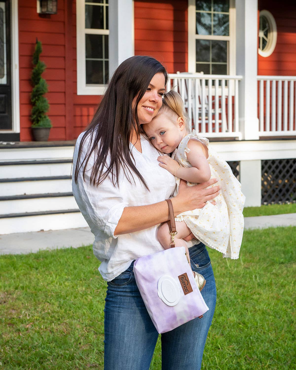Bumco - Wholesale Diaper Bag - Baby - Bumco Diaper Clutch- Purple Tie Dye2