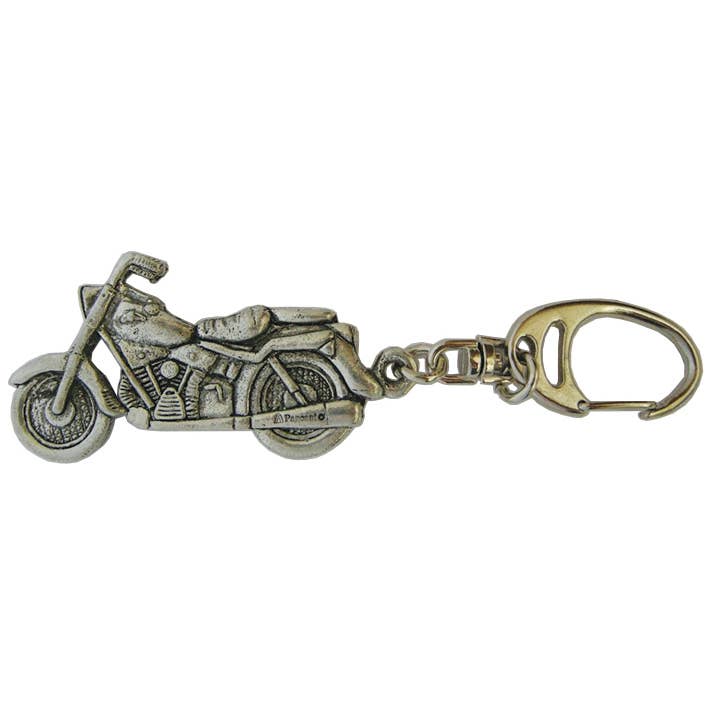 Porta-chaves Pewter Moto por atacado de THE MUSIC GIFTS COMPANY