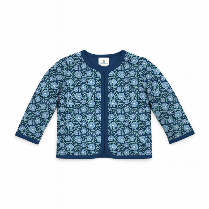 Floral Print Quilted Jacket for wholesale by Florence Eiseman