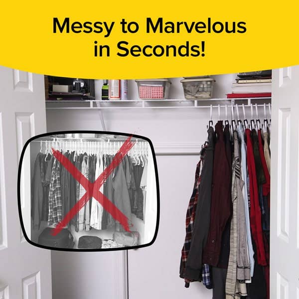 BulbHead - Wholesale Clothes Hangers - Ruby Space Triangles Ultra-Premium Hanger Hooks | 18 pcs7