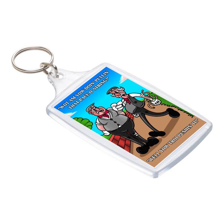 Pace O String! Joke sleutelhanger voor wholesale door Black Country Cards