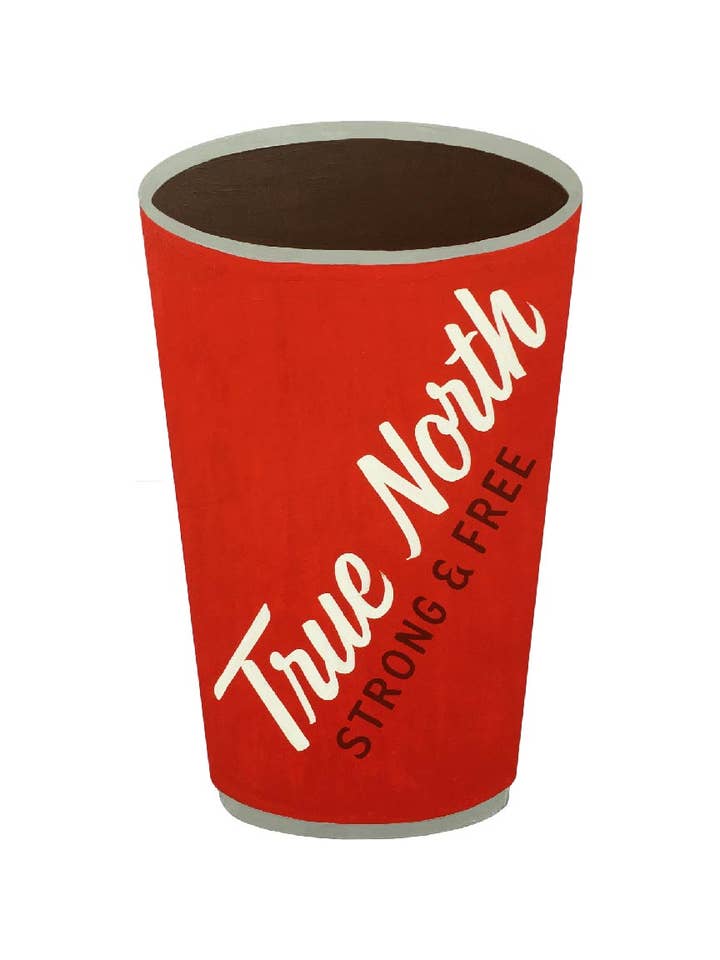 Processed Canada - True North Strong and Free for wholesale by Christopher Rouleau