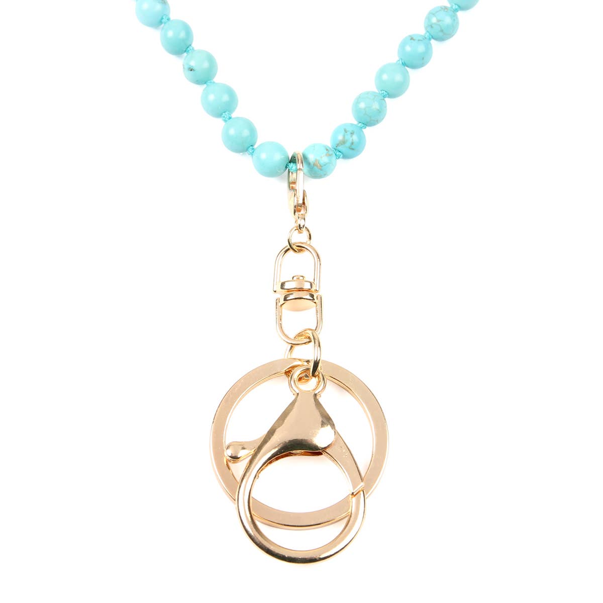 MYS Wholesale Inc - Wholesale Link & Chain Necklace - Natural Stone Beads Lanyard Necklace10