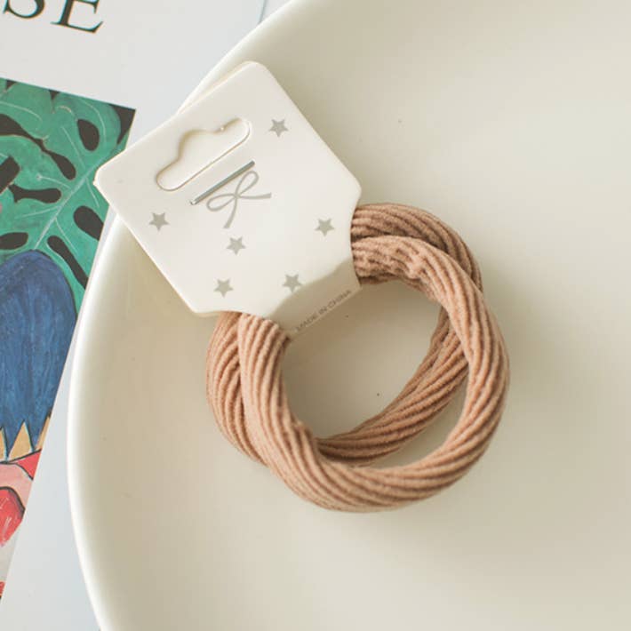 XO Fashion - Wholesale Hair Tie - O3015 High Elasticity and Versatility Hair Ties Simple Tempe5