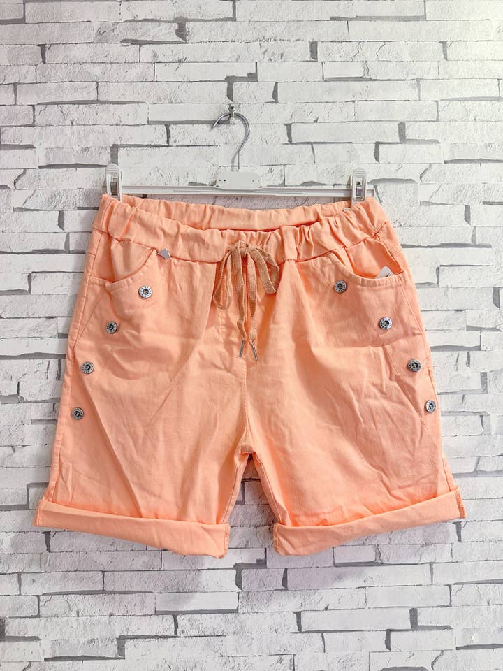 ZAFA PARIS - Wholesale Shorts – Women’s - 21F25P009-Magic shorts with button14