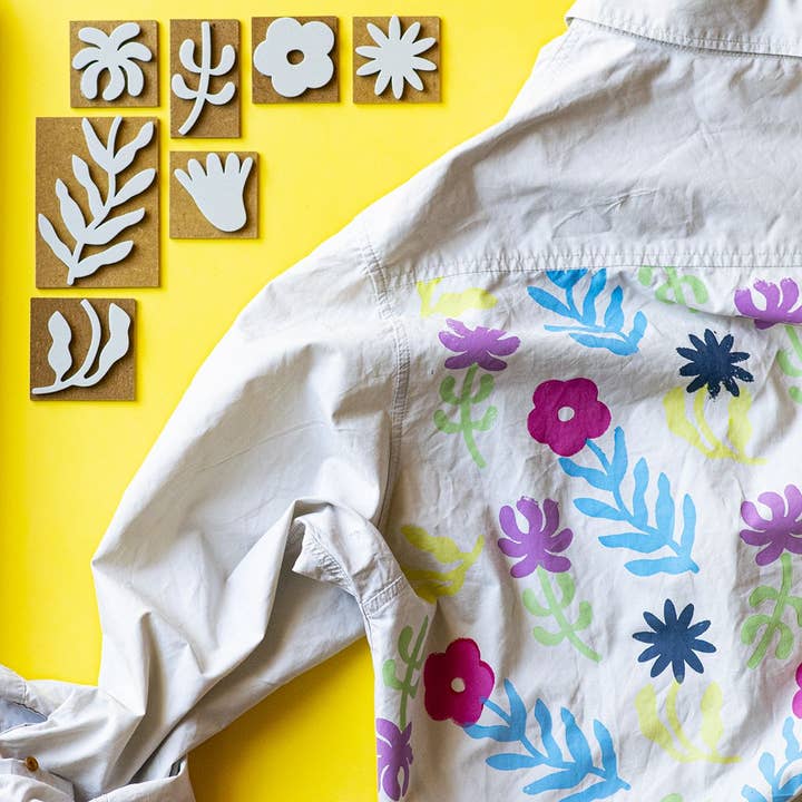 Fábrica de texturas - Vente Tampon encreur/décoratif - Ensemble de timbres *Printemps2