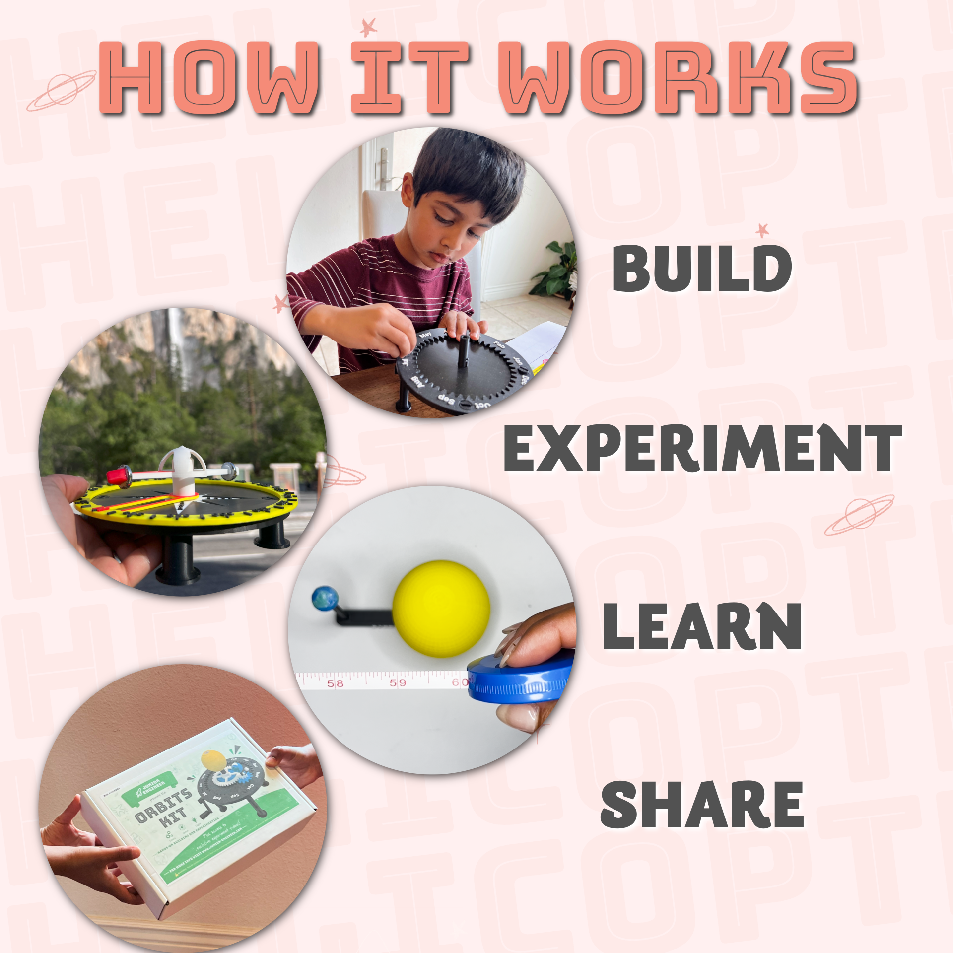 Junior Engineer - Wholesale Building Set - Kids - Balloon-Copter STEM Kit - Build a Mini Helicopter that Flies6