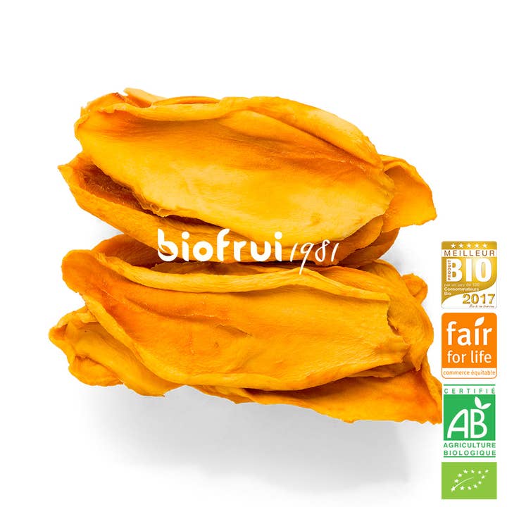 Organic Fair Trade Wild Mango Cameroon Halves | Bulk 2.5kg for wholesale by BIOFRUI1981 / Ex-Biofruisec