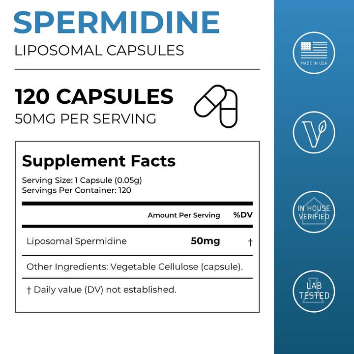 Neurogan Health - Wholesale Oral supplement/vitamin - Liposomal Spermidine Capsules1