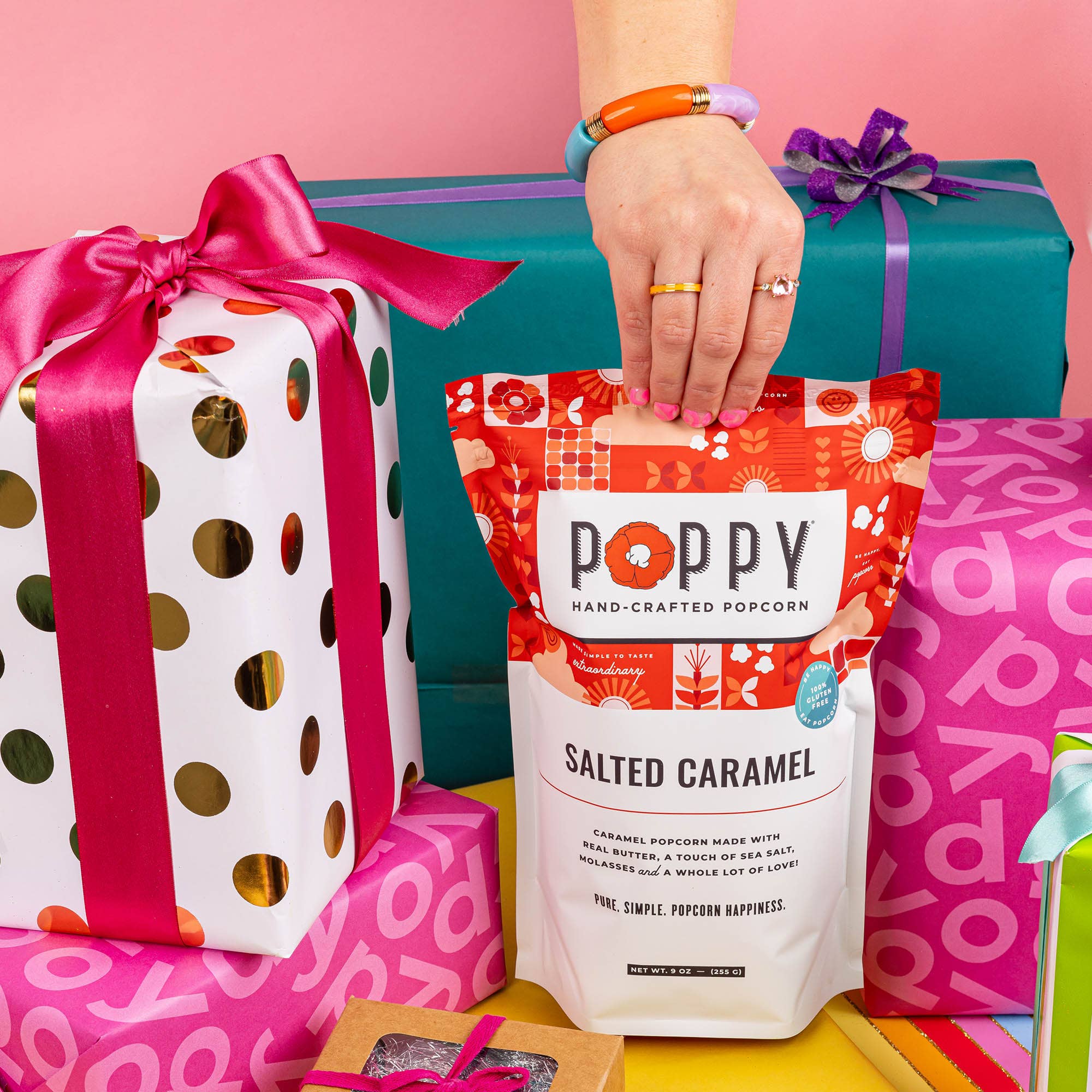 Poppy Hand-Crafted Popcorn - Wholesale Popcorn - Salted Caramel Popcorn4