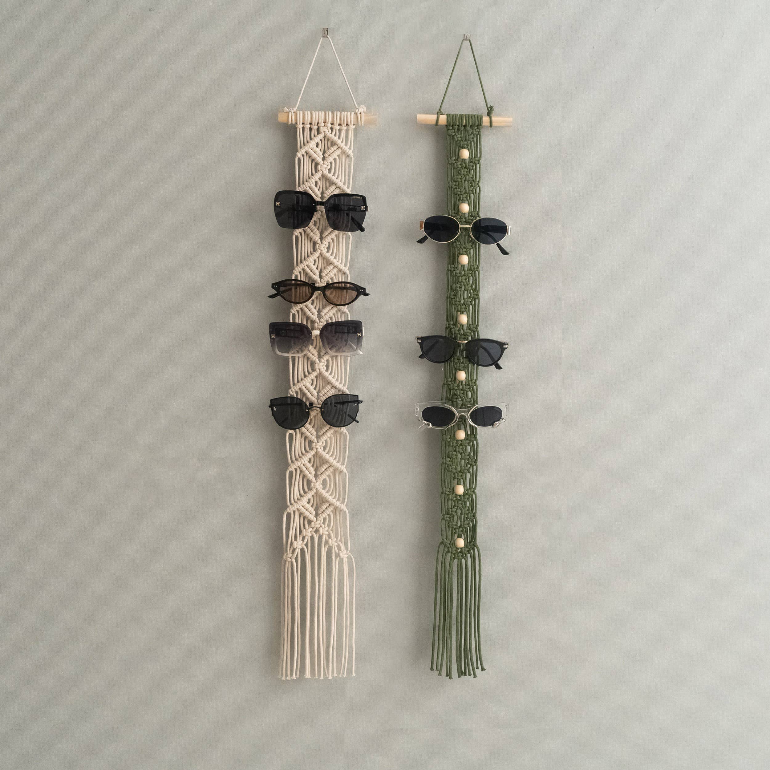 HeartCrafted - Wholesale Sunglasses/Eyeglasses Strap - Unisex - Macrame Sunglasses Holder Wall Hanging I9619