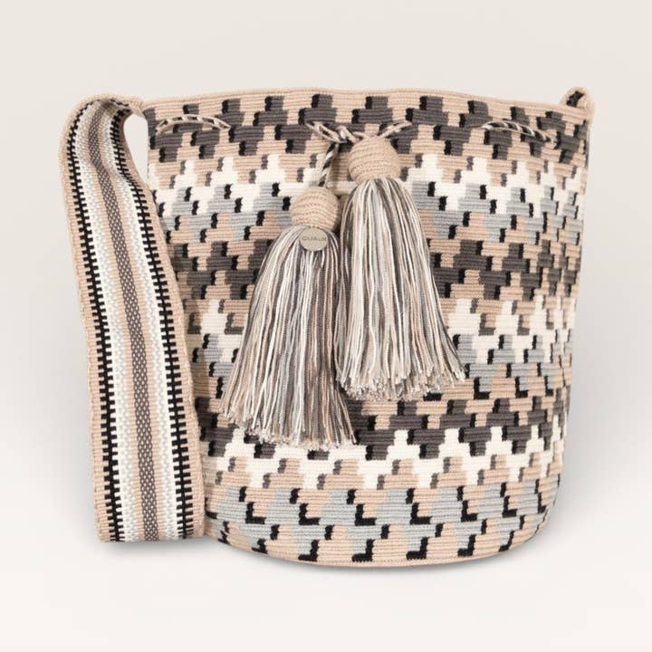 Bolso bandolera geométrico L | Pizarra para venta al por mayor de Guajii Design