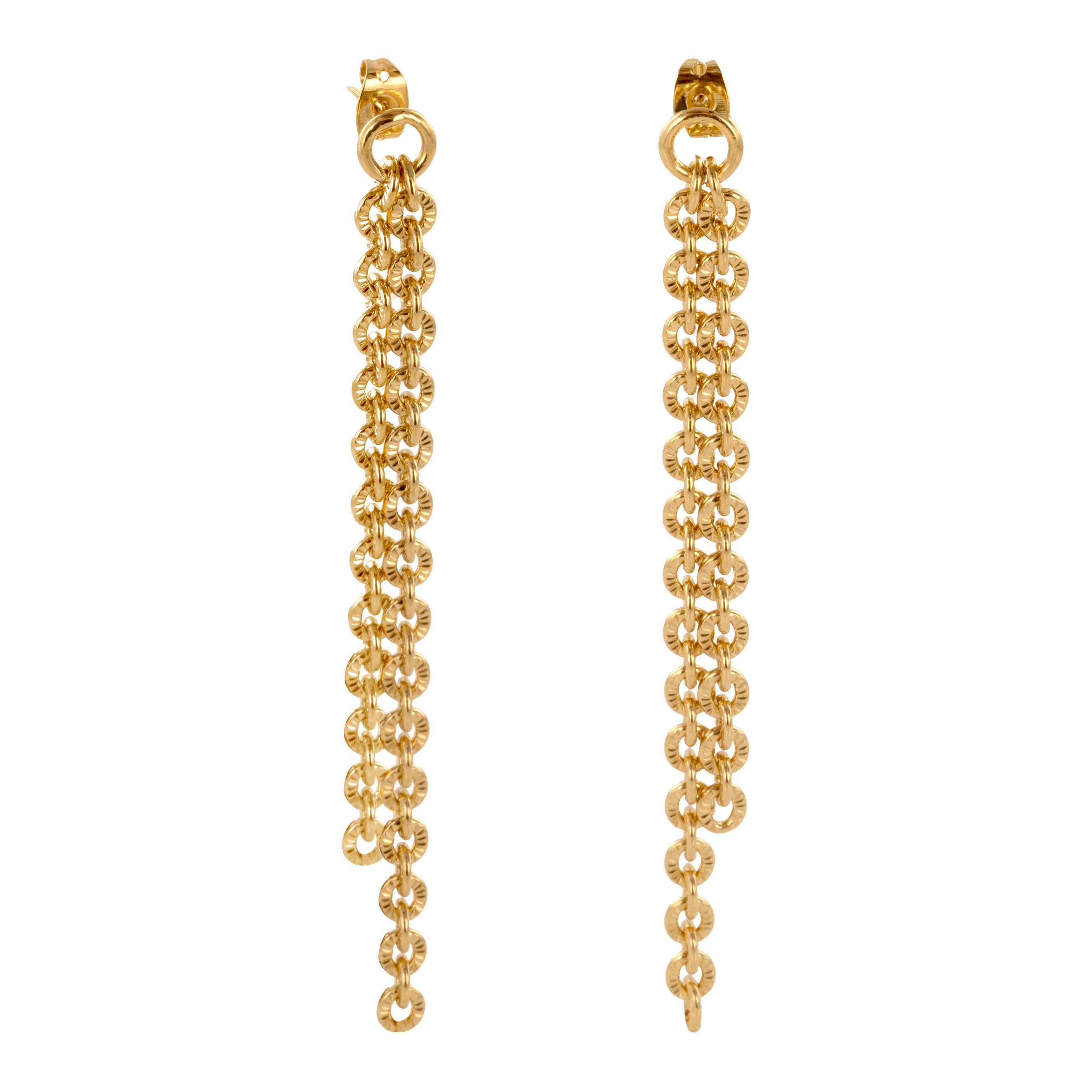 Lovelyday bijoux - Wholesale Dangle Earrings - Rococo earrings — 18k gold1