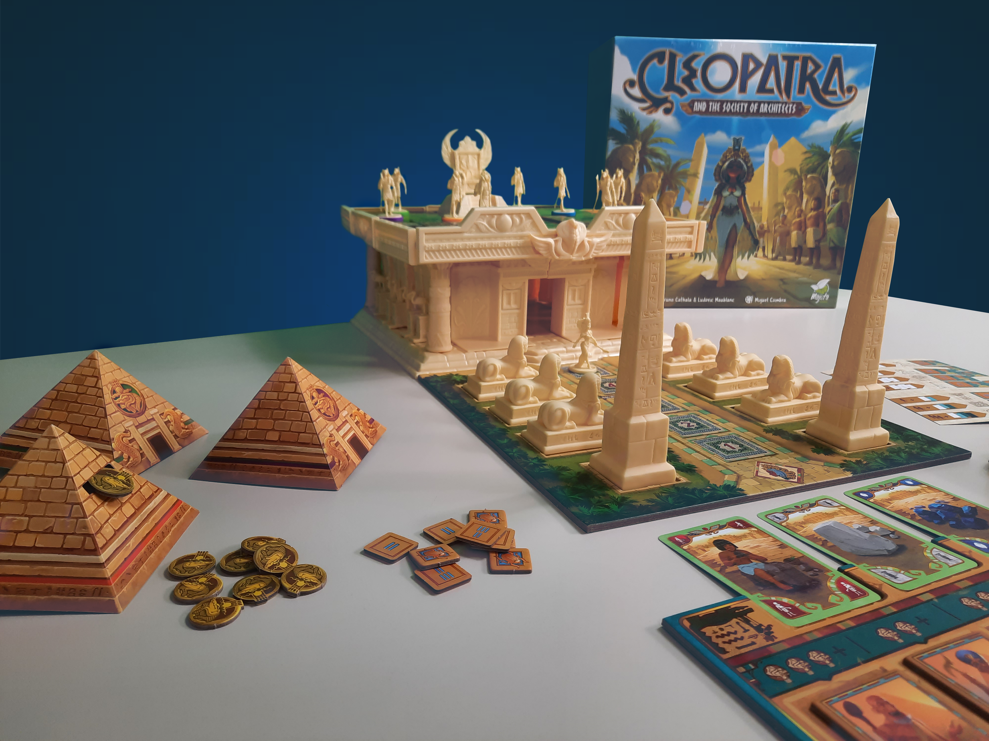 QMDirect - Wholesale Board Game - Cleopatra and the Society of Architects: Deluxe3