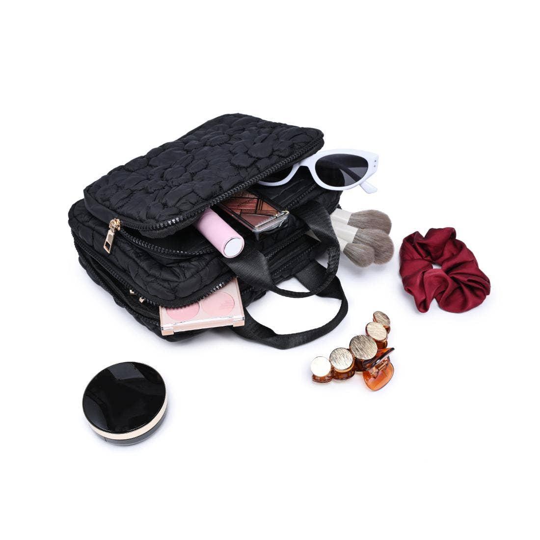 Urban Expressions – wholesale Necessär - Dam – Petal Plush nylon reseorganisatör48